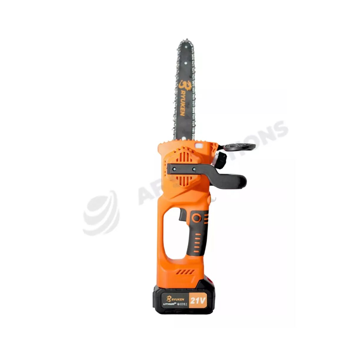 GENERICO - Motosierra Inalámbrica 2 Baterías Sin Carbones 1000w Ryuken