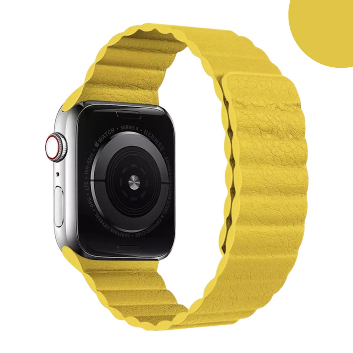 GENERICO - Correas De Cuero Magnético para Apple Watch 42-44-45-49mm