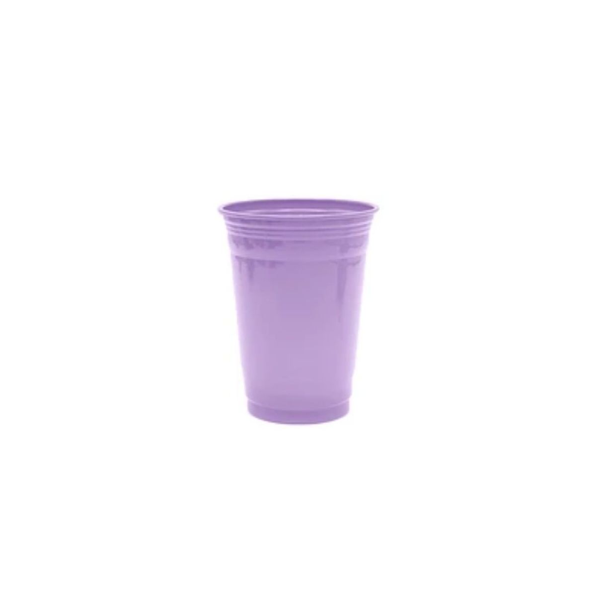 GENERICO - Vaso Plástico 10pcs 16oz 560ml Lila