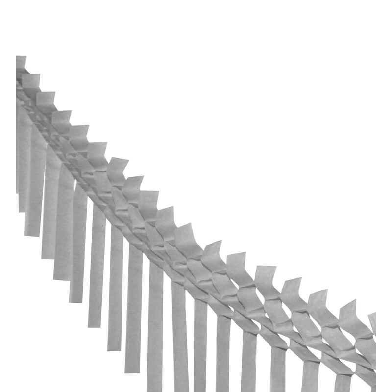 GENERICO - GUIRNALDA COLGANTE PLATEADA 2M X1 UNI