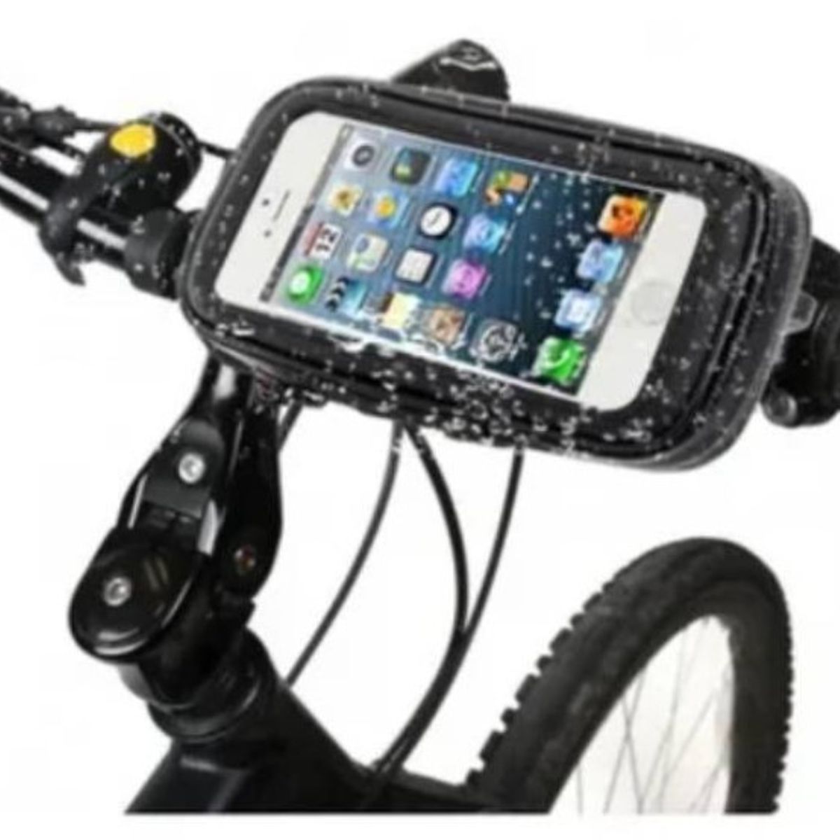 GENERICO - Soporte Porta Celular Manillar Bicicleta Moto