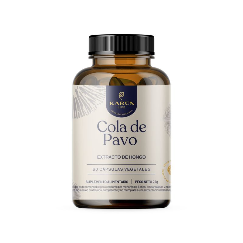 KARUNLIFE - Cola de Pavo 60 Cápsulas vegetales Karun Life
