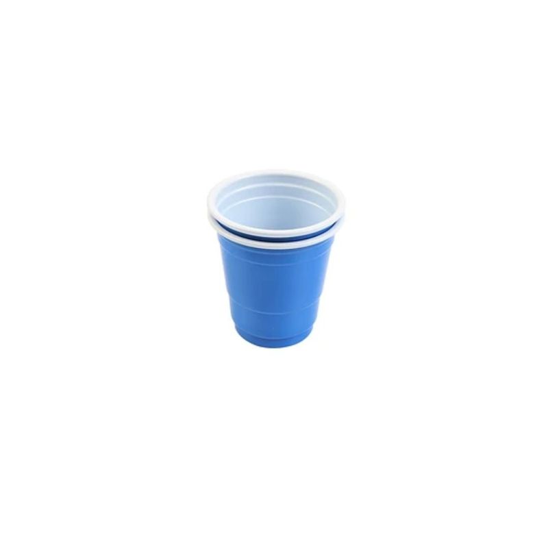 GENERICO - Vasos Plásticos 16pcs 60ml Azul