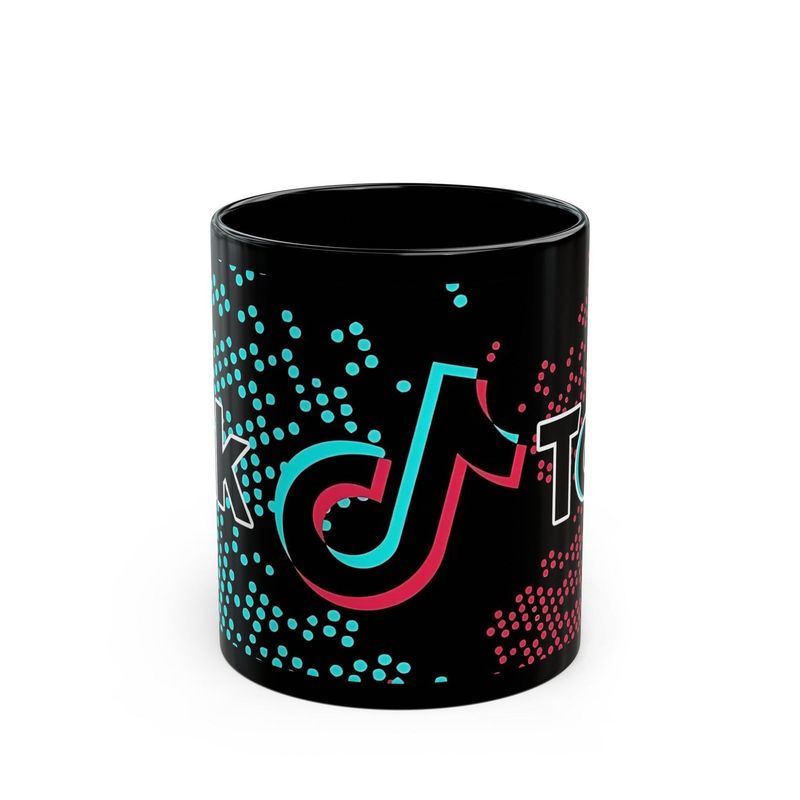 MI COMPRA ONLINE - Tazón Premium Negro Tik Tok 325ml