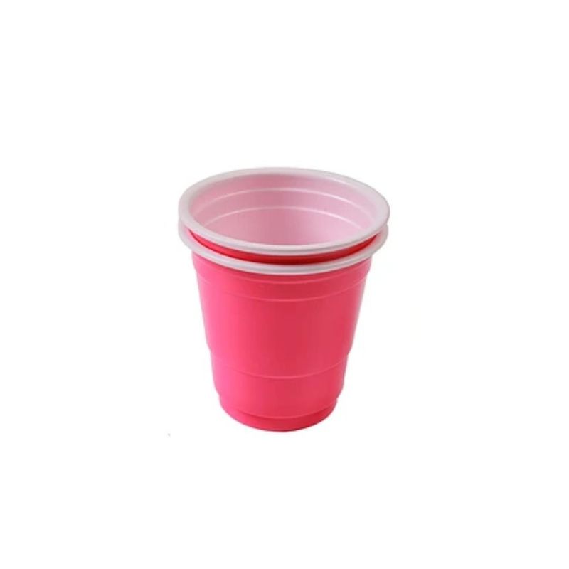 GENERICO - Vasos Plasticos Shot Fucsia 16pcs 60ml
