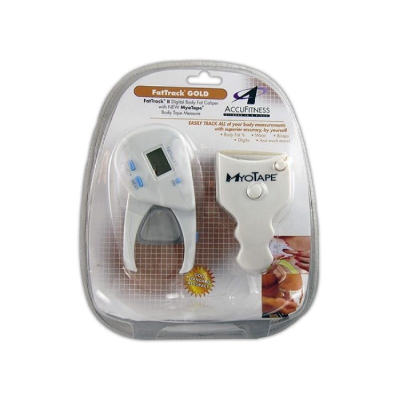 GENERICO - Caliper Medidor De Grasa Corporal Digital Accufitness Gold