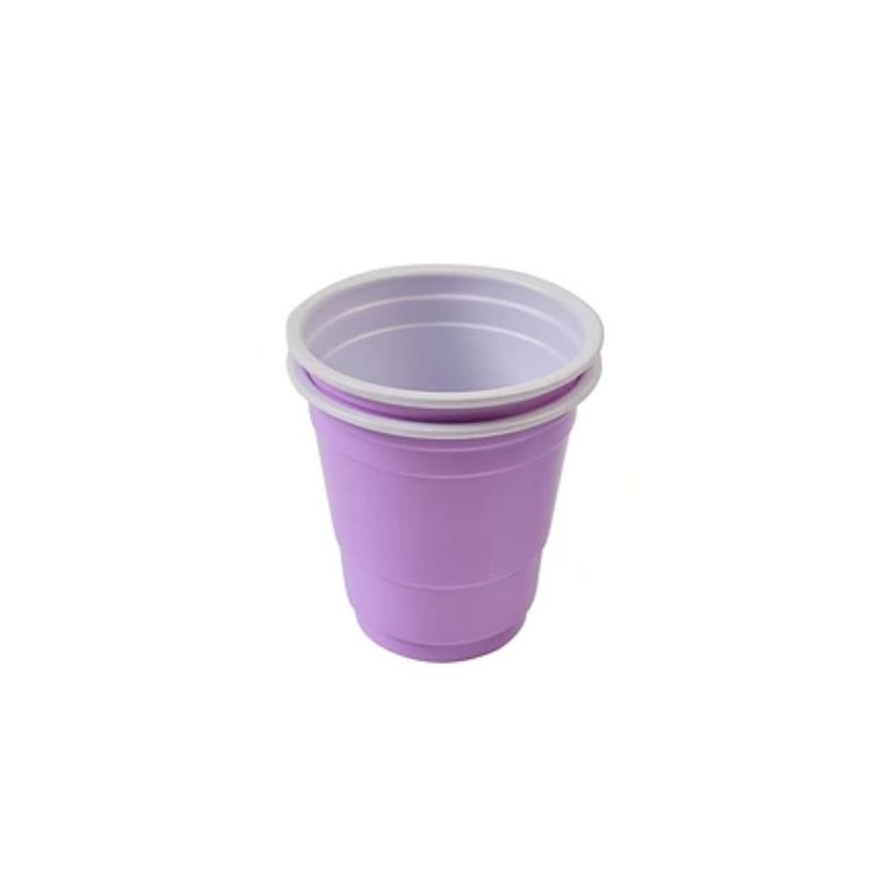 GENERICO - Vasos Plasticos Shot Morado 16pcs 60ml