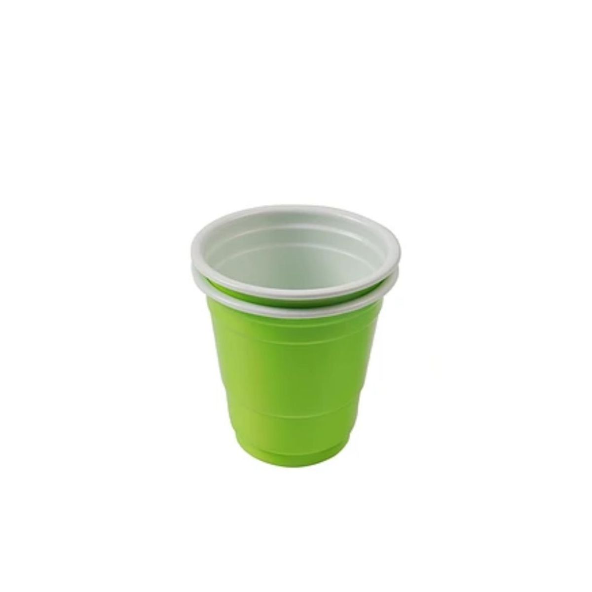 GENERICO - Vasos Plasticos Shot Verde 16pcs 60ml