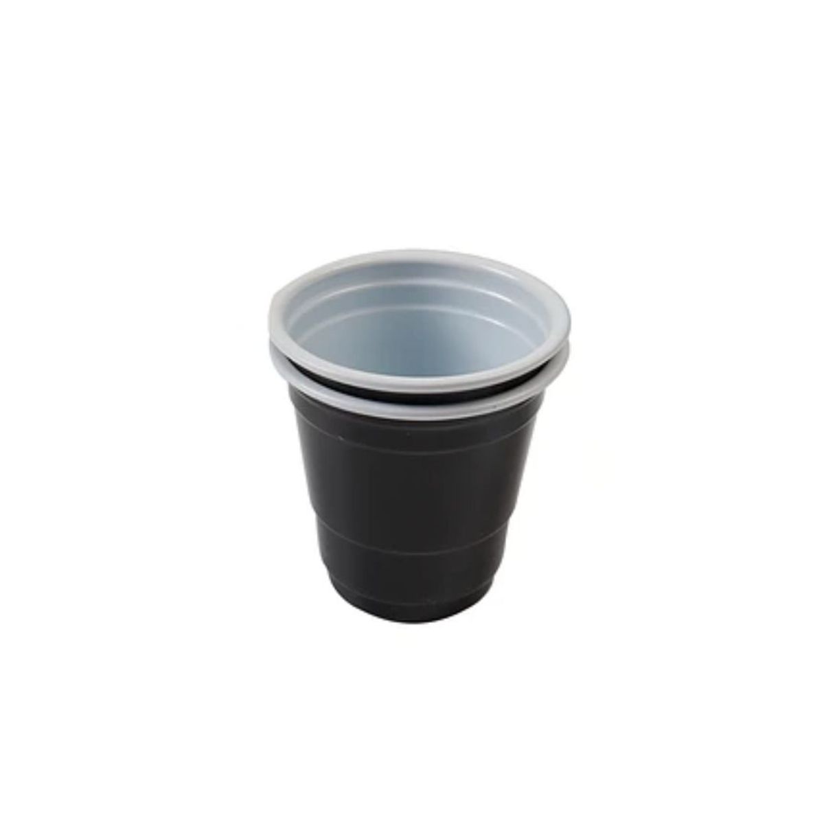 GENERICO - Vasos Plasticos Shot 60ml Negro