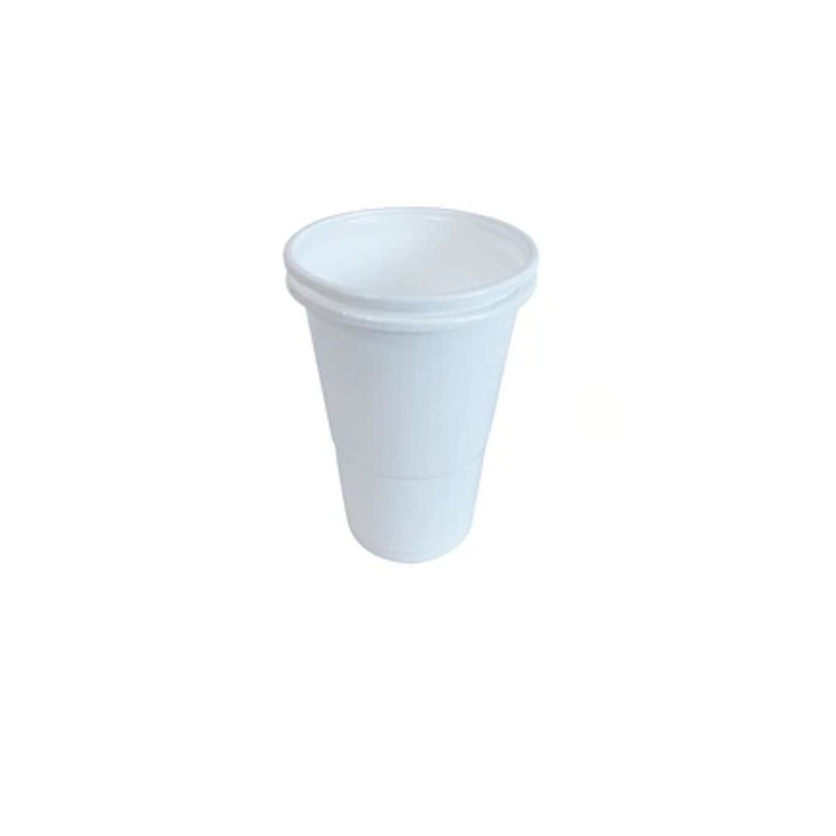 GENERICO - Vasos Plasticos Blanco 200ml 25pcs
