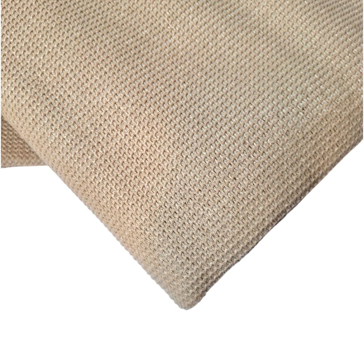 GENERICO - Malla raschel beige café 2.10 de ancho 90% venta por metro lineal