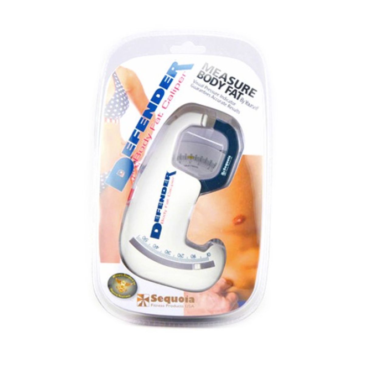GENERICO - Caliper Medidor De Grasa Corporal Squoia Fitness Defender