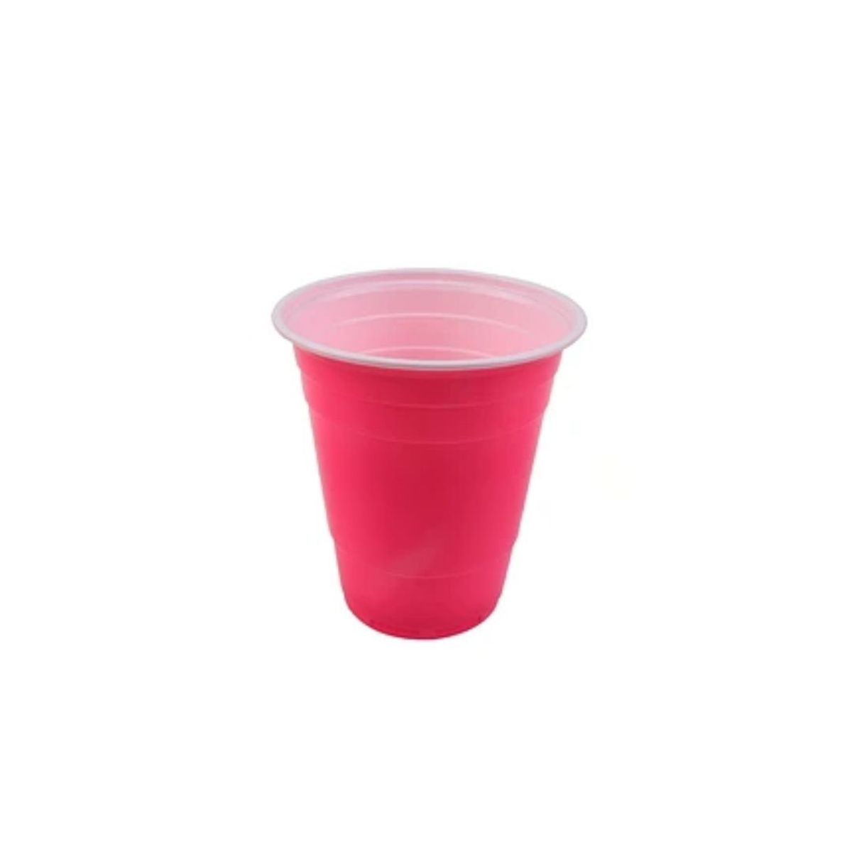 GENERICO - Vasos Plasticos Fucsia 500ml 10pcs