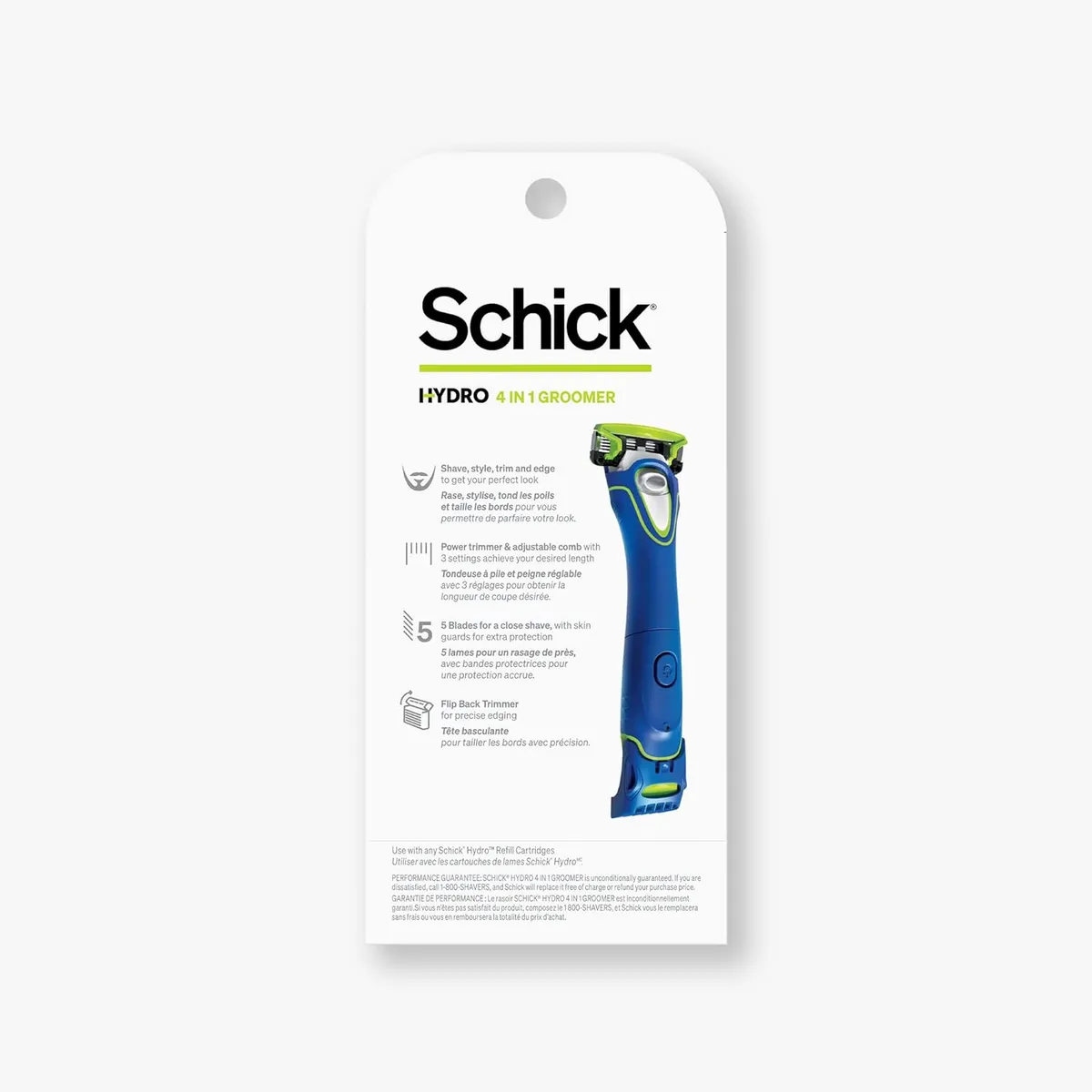 SCHICK - Maquina De Afeitar Schick Hydro 5 Groomer 4 En 1