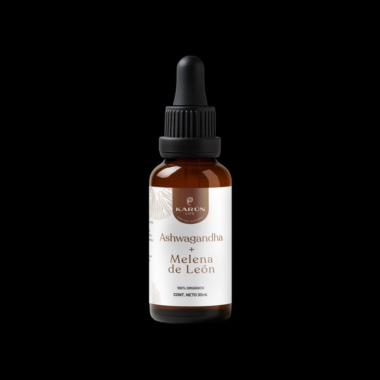 Concentrado de Ashwagandha + Melena de Leon 30ml Karun Life
