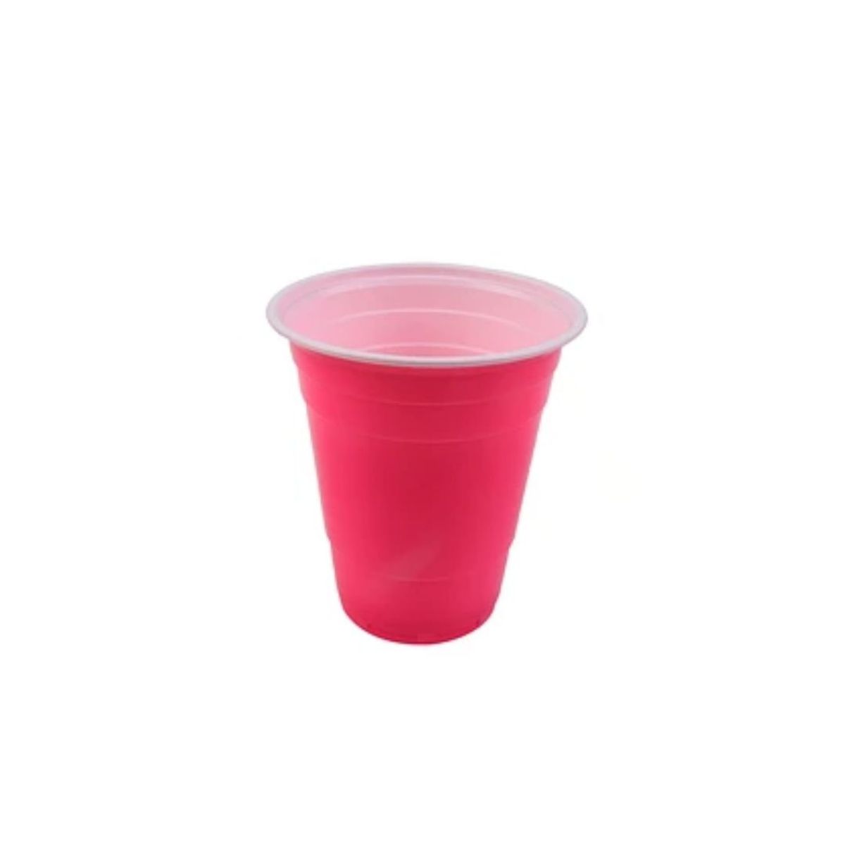 GENERICO - Vasos Plasticos Fucsia 500ml 20pcs