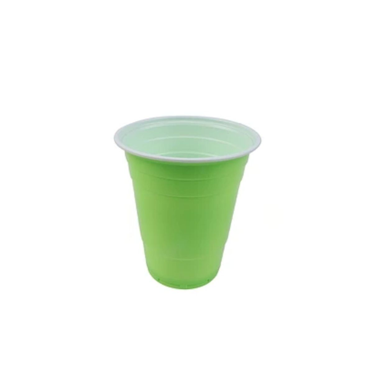 GENERICO - Vasos Plasticos Verde 500ml 20pcs