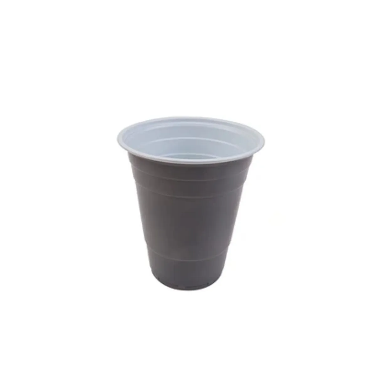 GENERICO - Vasos Plasticos Plata 500ml 20pcs