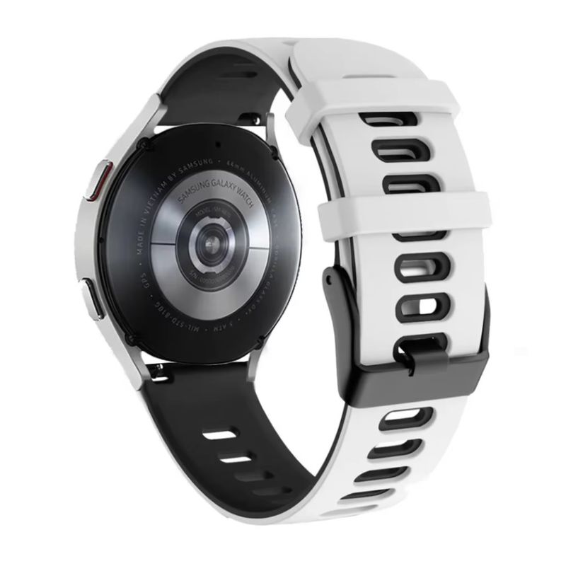 GENERICO - Correas para Galaxy Watch 6, 5, 4 Todos  Blanca