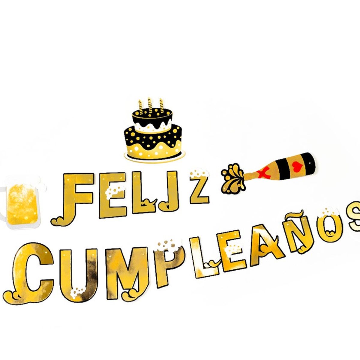 GENERICO - GUIRNALDA FC COPETES 4M X1 UNI