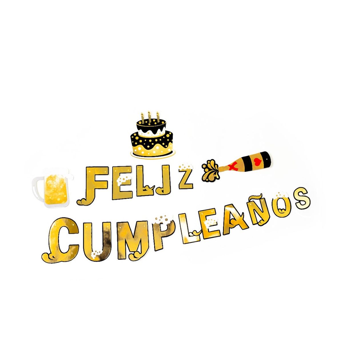 GENERICO - GUIRNALDA FC COPETES 4M X1 UNI