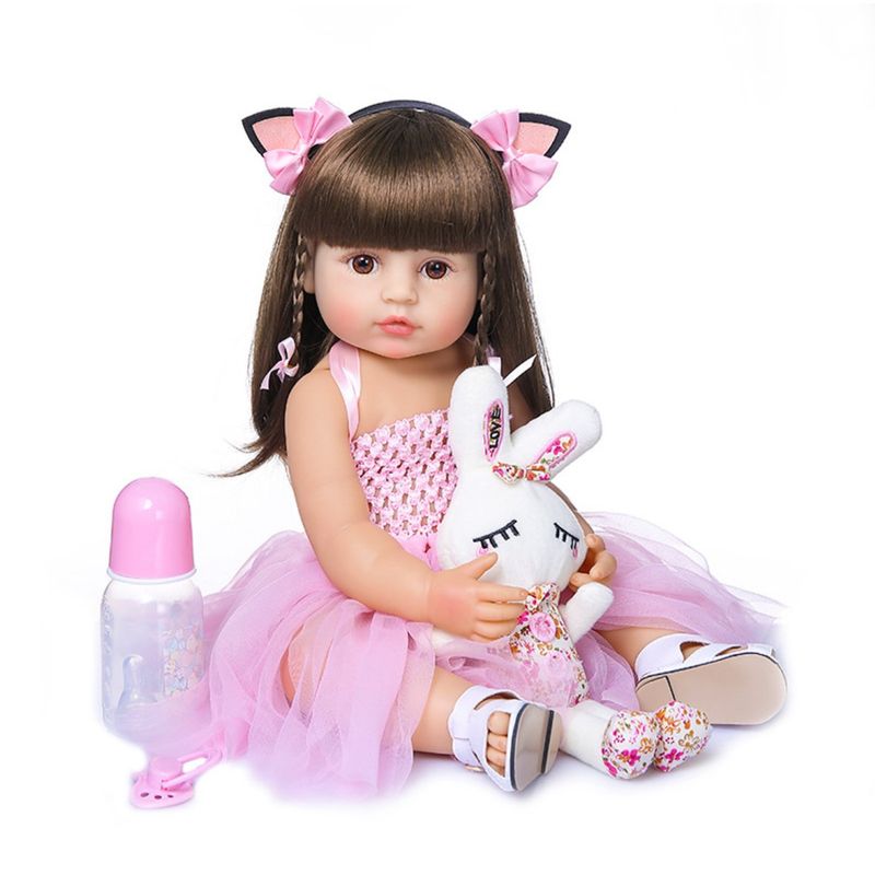 ACTUAL - Muñeca Bebé Reborn Realista 55 cm
