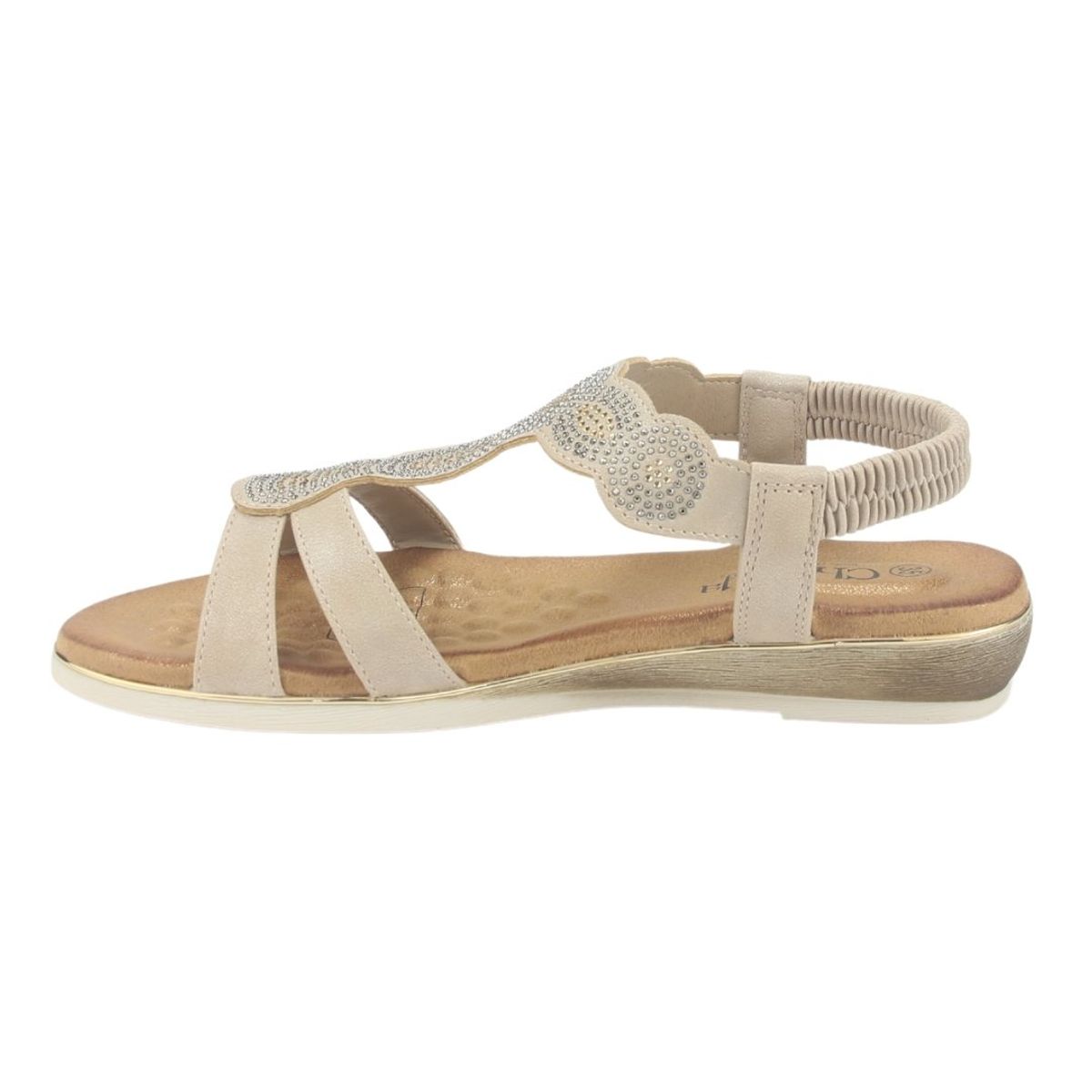 CHALADA - Sandalias Mujer Dorado Casual Chalada Alka-1