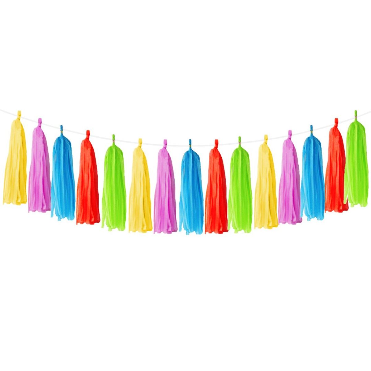 GENERICO - GUIRNALDA TASSEL 2.5M LIVE X1 UNI