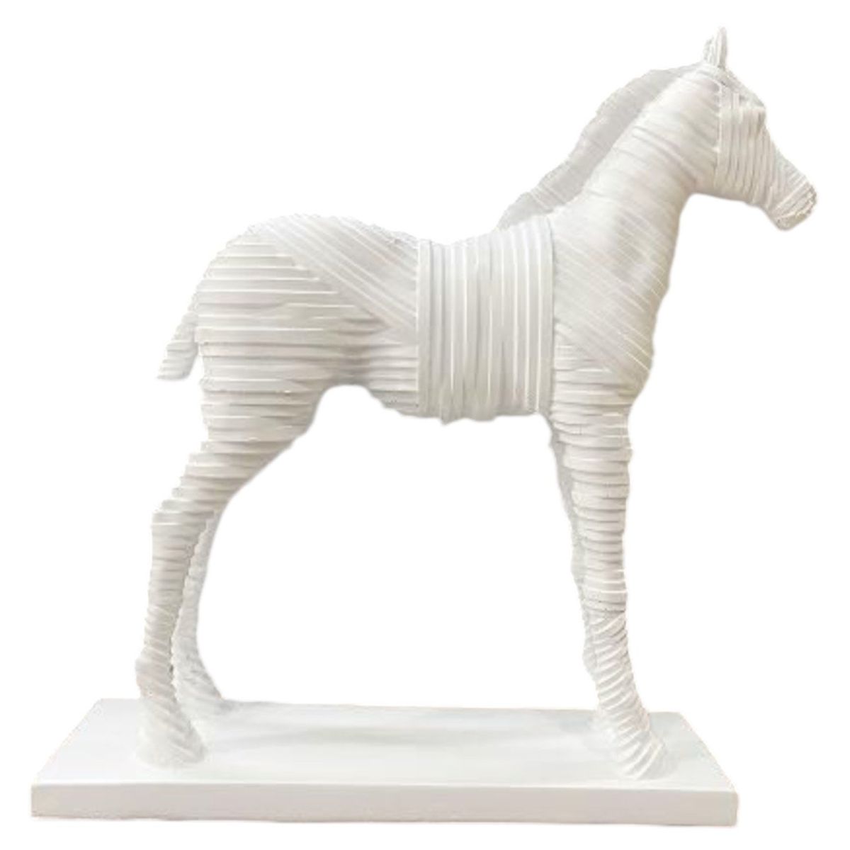 GENERICO - Adorno De Resina Caballo 27x8x30 Cm A2