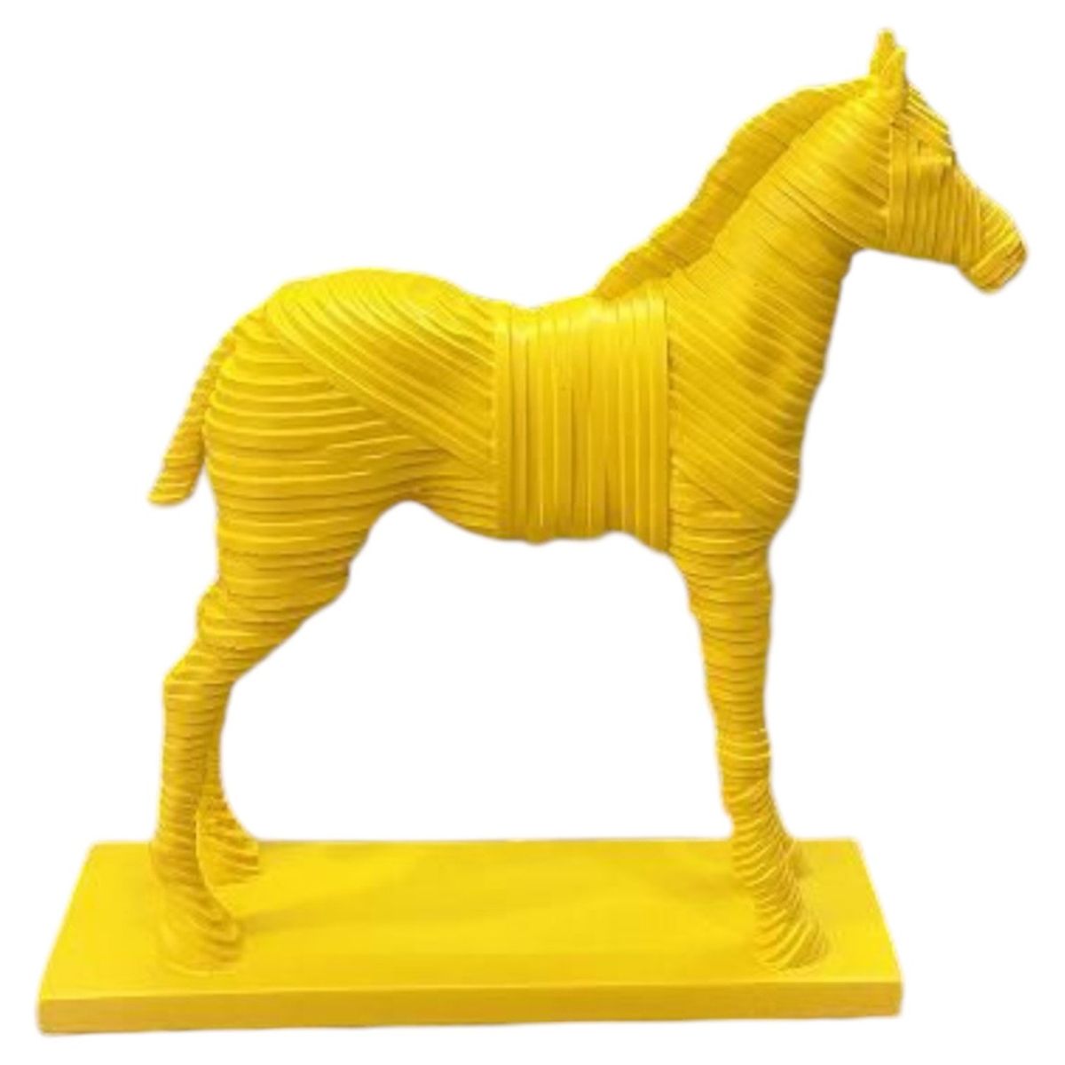 GENERICO - Adorno De Resina Caballo 27x8x30 Cm A3