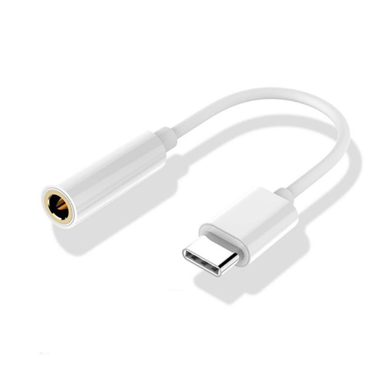 GENERICO - Adaptador De Audio Usb Tipo C A Jack De Entrada 35mm Premium