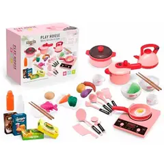 GENERICO - Set Juego De Cocina Elementos De Cocina Juguete Para Niñas