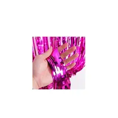 GENERICO - Cortinas Metalicas 2m Fucsia