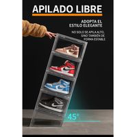 Caja Organizadora Acrílico De Zapatos Armarble Transparente Premium