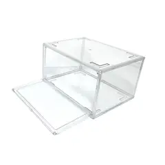 GENERICO - Caja Organizadora Acrílico De Zapatos Armarble Transparente Premium