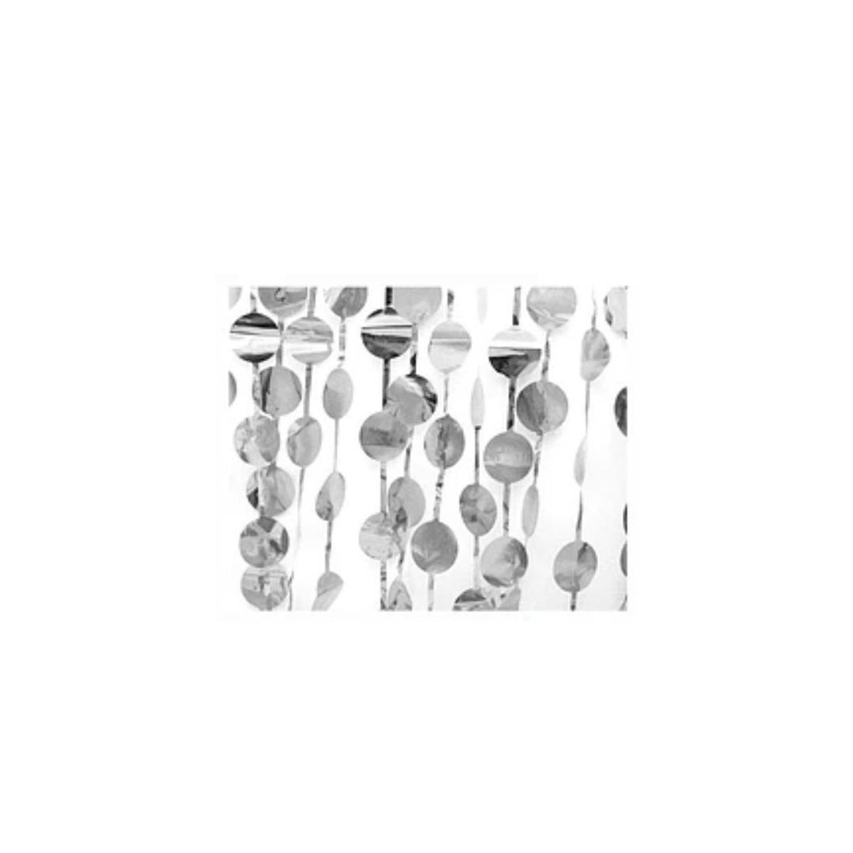 GENERICO - Cortina Metalica Circulos 100x200cm