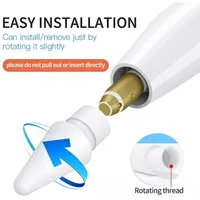 Punta Reemplazo Para Apple Pencil 1era Y 2da Gen Pack 3 Unidades