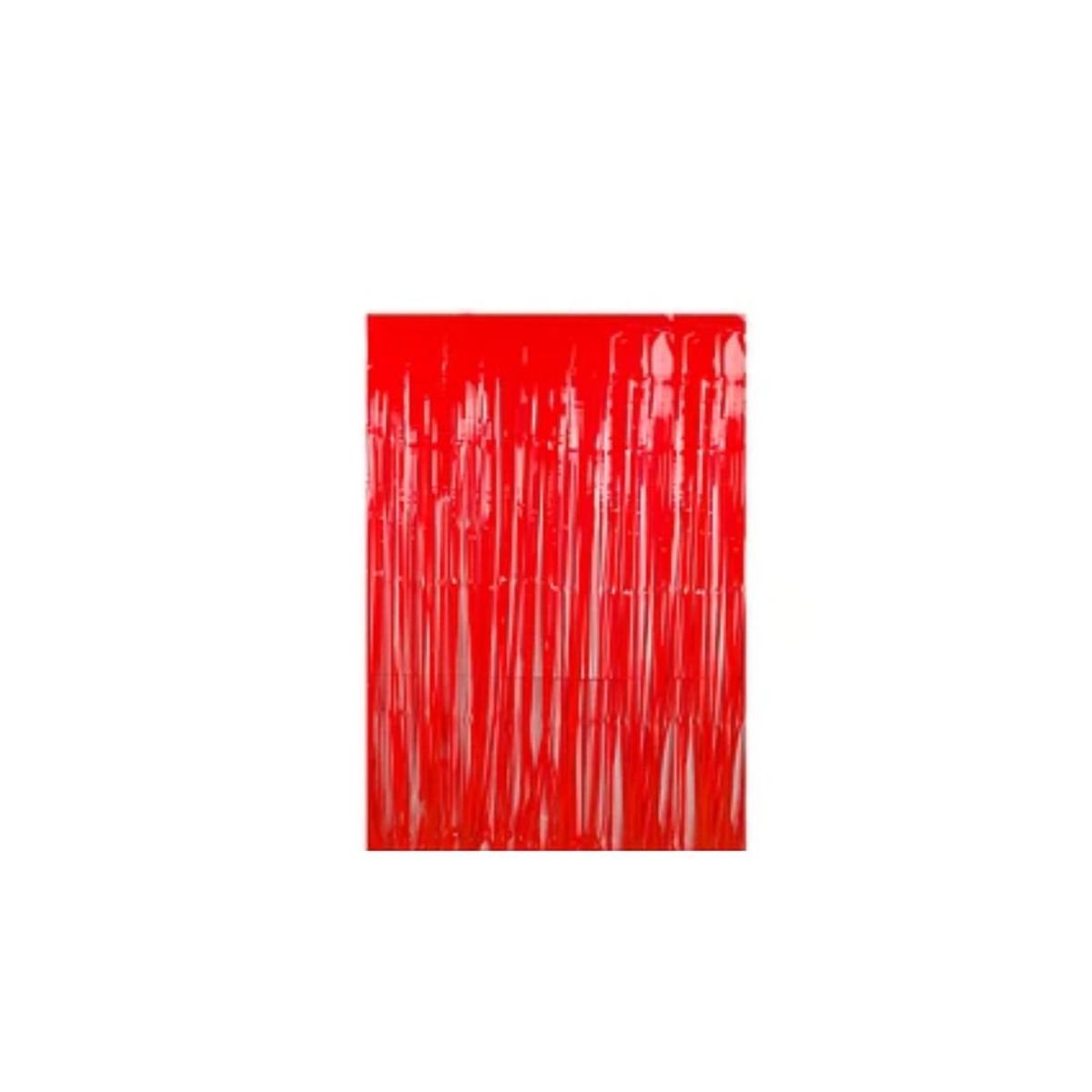 GENERICO - Cortinas Metalicas Roja 100x200cm