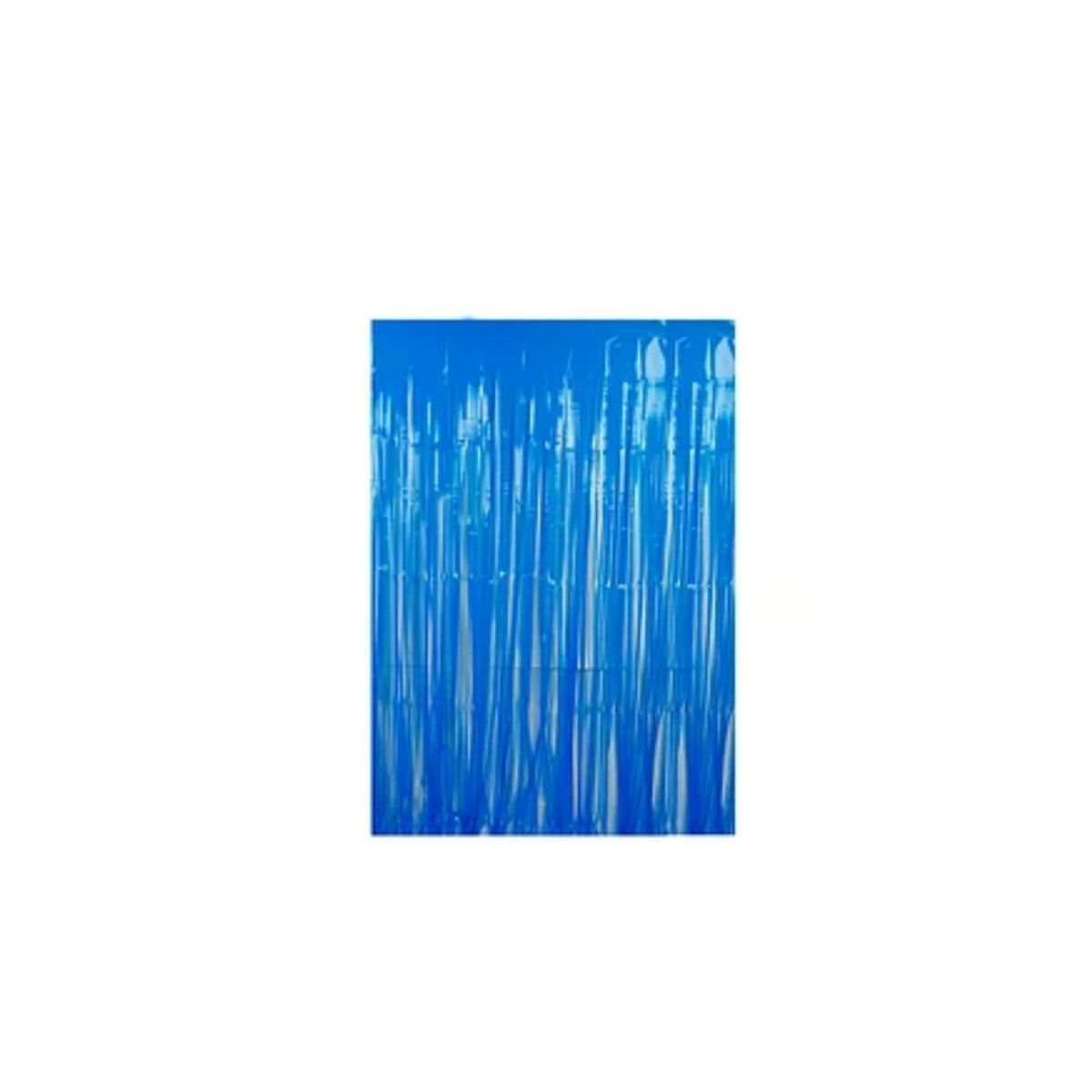 GENERICO - Cortina Metalica Azul 100x200cm