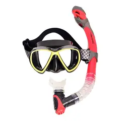 CABOSUB - Pack Sierra Máscara y Snorkel Amarillo