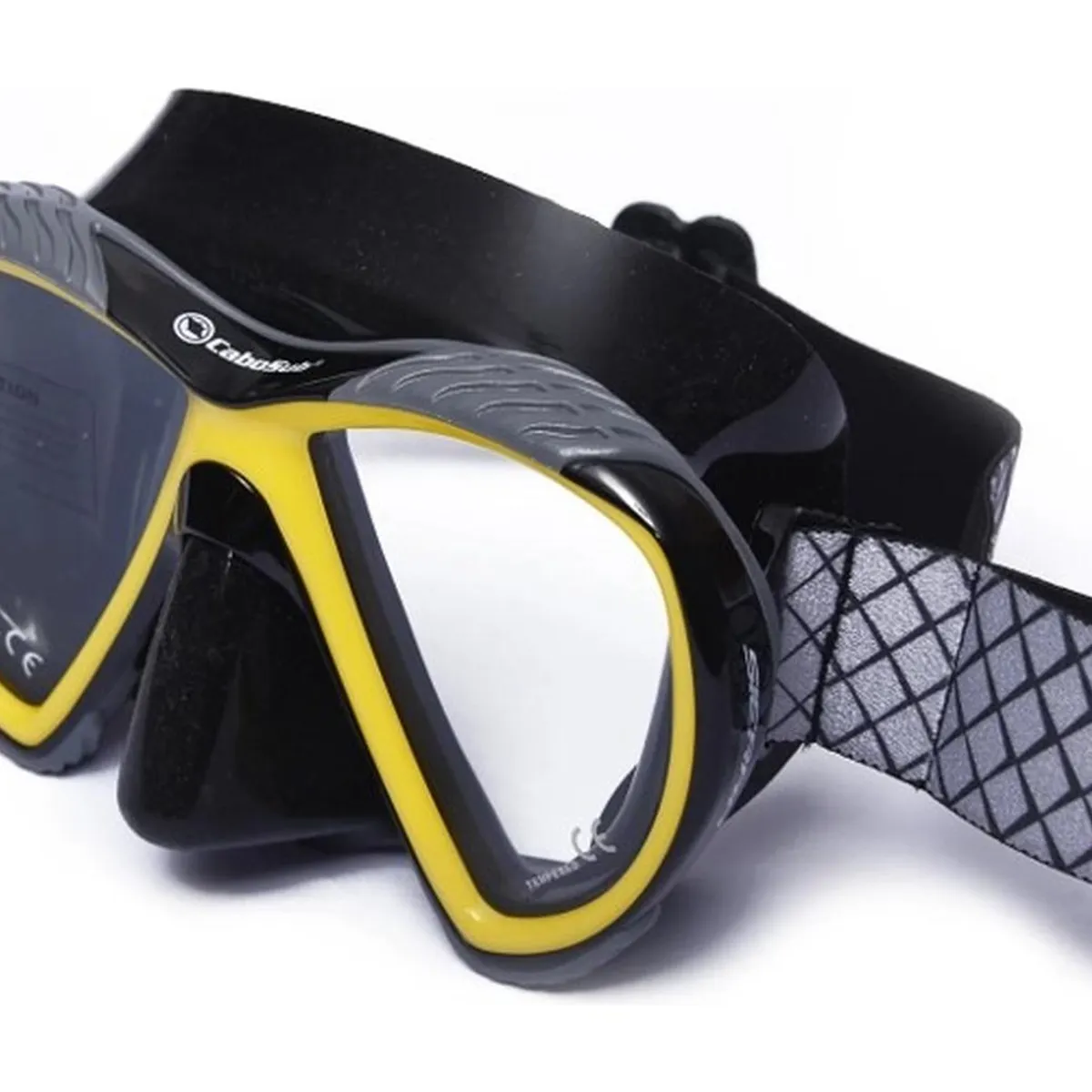 CABOSUB - Pack Sierra Máscara y Snorkel Cabosub Amarillo
