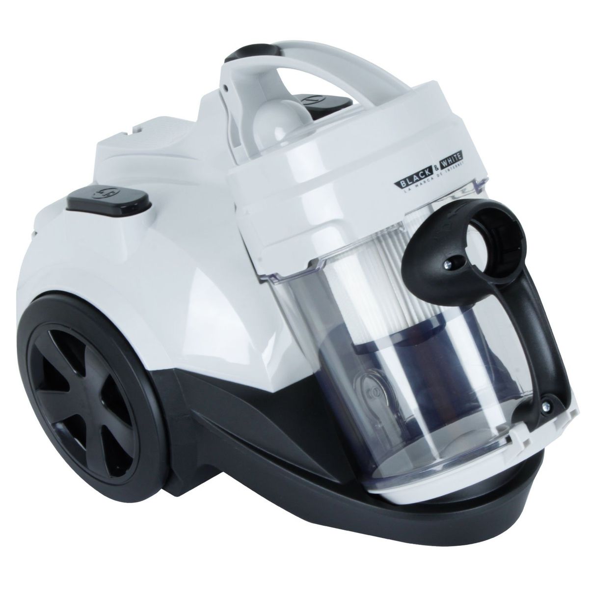 BLACK & WHITE - Aspiradora Ciclónica 1200w Bwa1-8220 Black & White