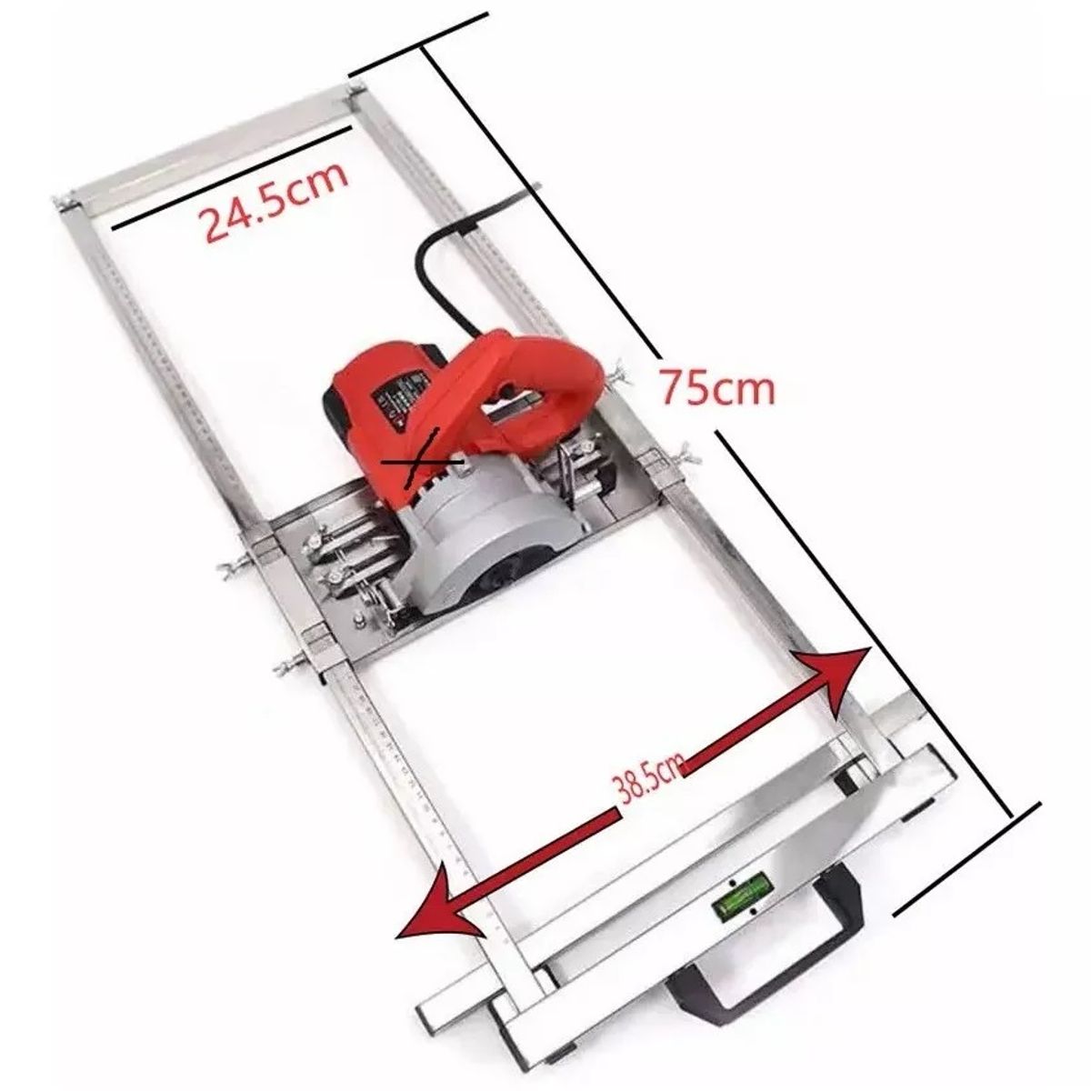 GENERICO - Guía De Corte Sierra 4 ½ O Router De Mano
