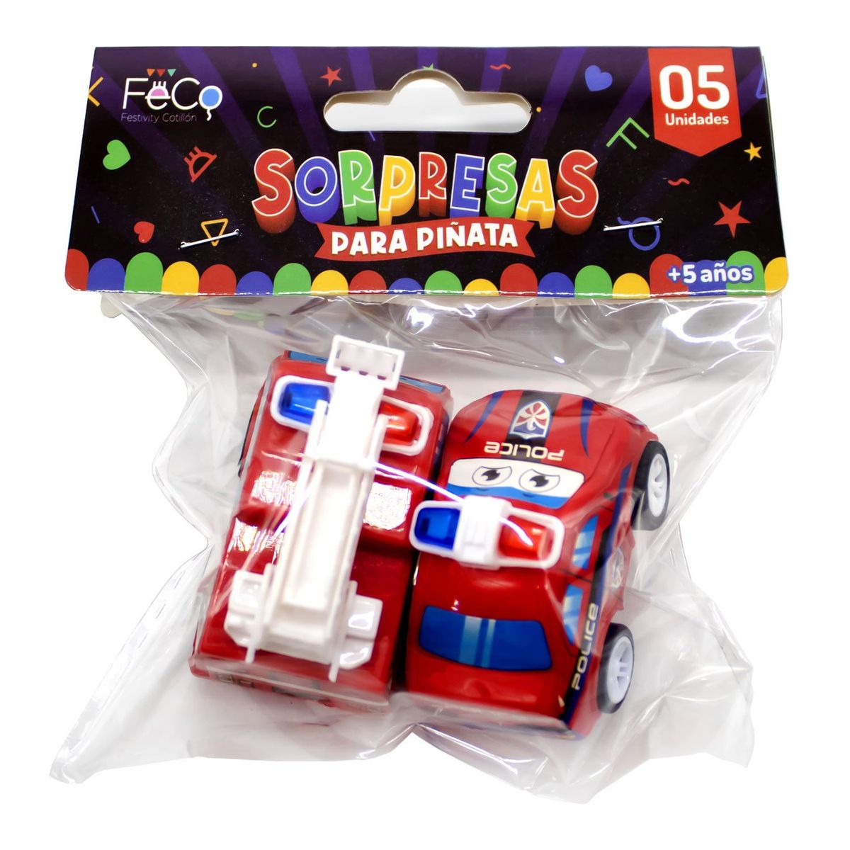 GENERICO - AUTO BOMBERO X2UNI