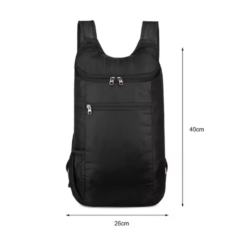 GENERICO - Mochila plegable impermeable  fitness 10 litros