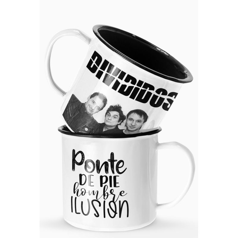 S/M - Taza Lechero Enlozado Divididos