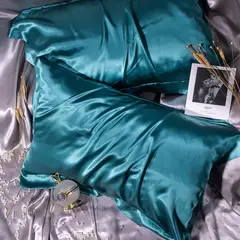 EDWINAYY - Funda Almohada Satin Saten Tipo Seda Variedad De Colores
