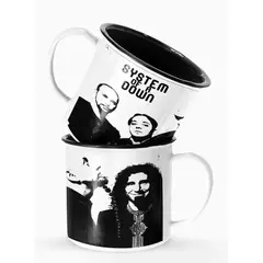S/M - Taza Lechero Enlozado Sistem Of A Down
