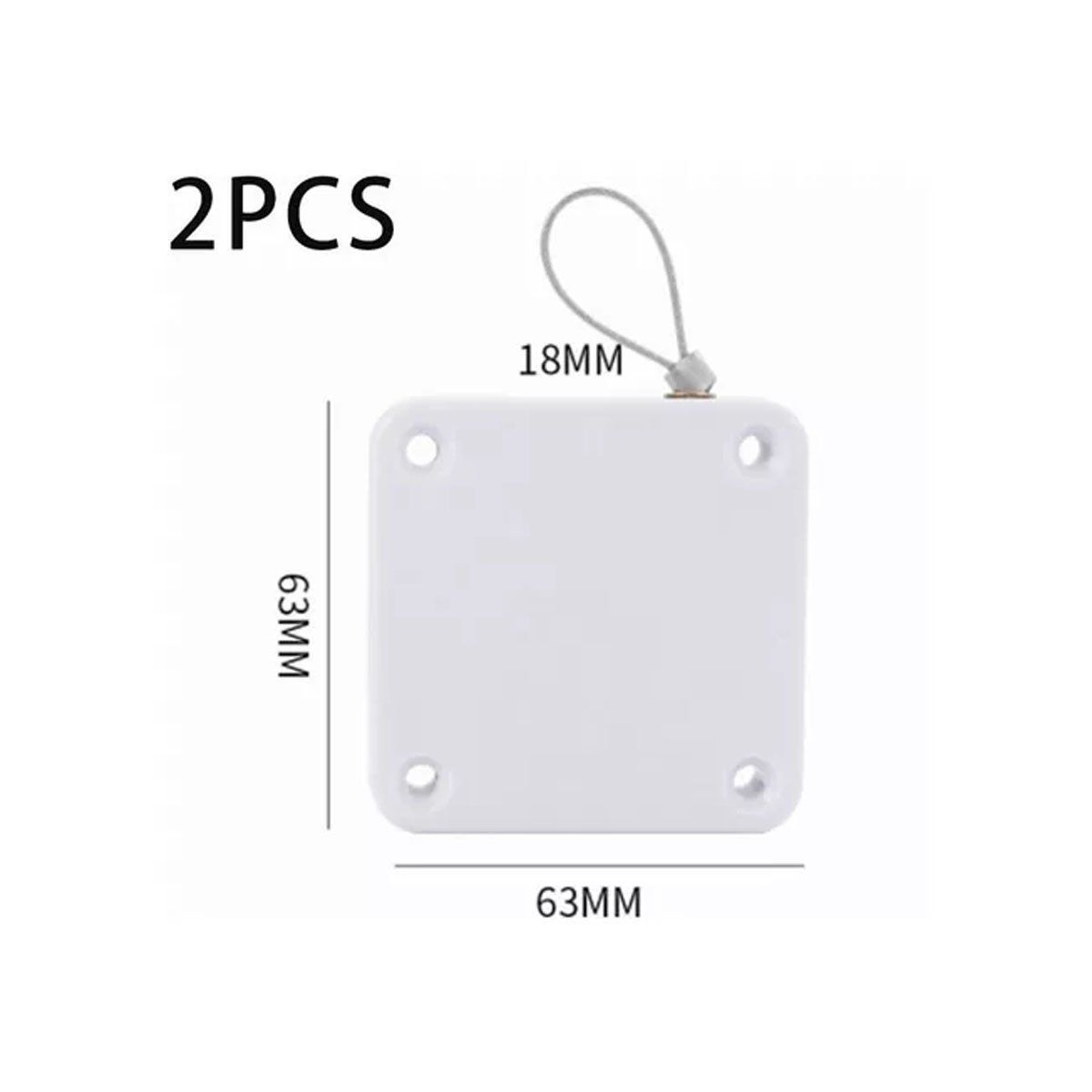 EDWINAYY - Cierre De Puerta Automático Multifuncional De Seguridad 2pk
