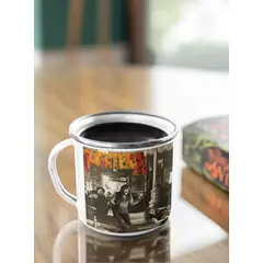 S/M - Taza Lechero Enlozado Pantera Banda